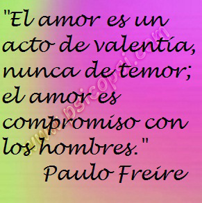 Frases Psi, Freire, amor