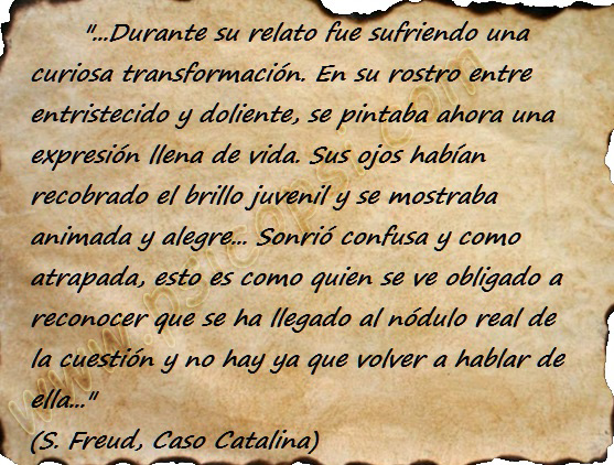 Frases Psy: Caso Catalina (S. Freud)