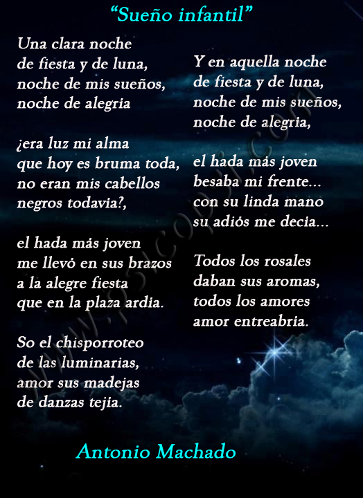 Poemas Psy: Sueño (Antonio Machado)