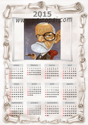 Calendario PSY 2015: S. Freud