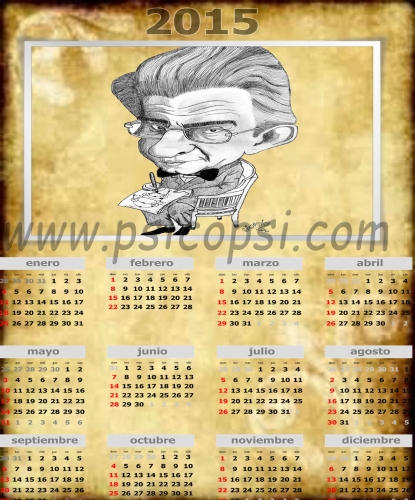 Calendario Psy 2015: J. Lacan