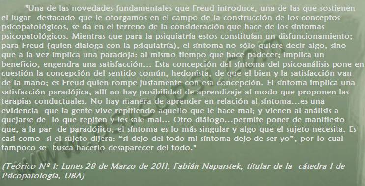 Frases psy: Freud (F. Naparstek)