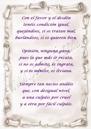 Poemas psy: Redondillas, parte 3