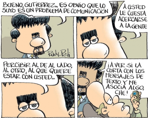 Humor psy: Problemas de comunicación - El Licenciado Rudiez (Por Rudy)