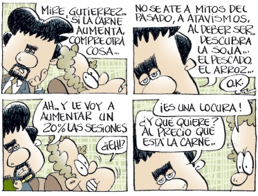 Humor psy: El precio de la carne - El Licenciado Rudiez (por Rudy)