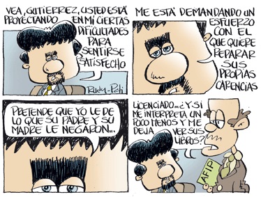 Humor psy: Proyección? El Licenciado Rudiez (por Rudy)