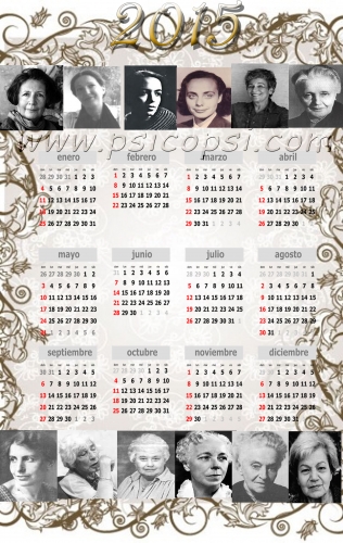 Calendario PSY 2015: Mujeres