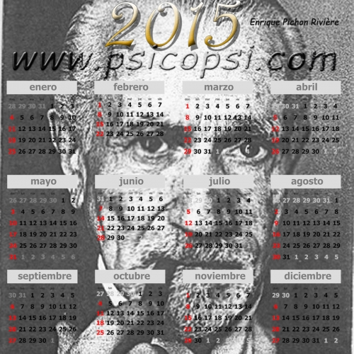 Calendario Psy 2015: Enrique Pichon-Rivière