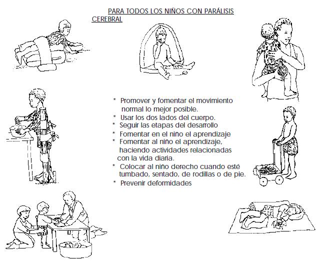 Fomento del Desarrollo del Niño con Parálisis Cerebral, Planificación de la formación del niño