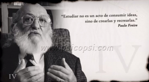 Frases Psy: estudiar (P. Freire)