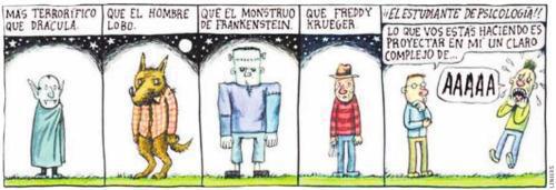 Humor Psico, el estudiante de Psicología