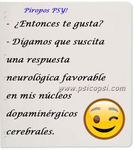 Piropos Psy: respuesta neurológica favorable