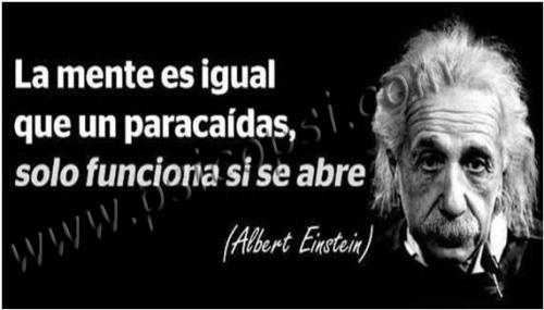 Frases Psy: La mente (A. Einstein)