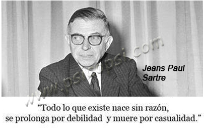 Frases Psy: J. P. Sartre