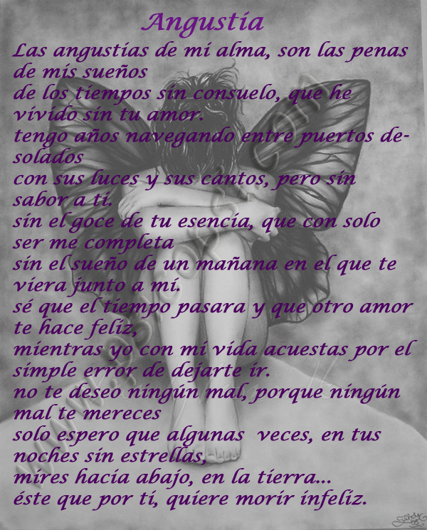 Poemas Psy: Angustia