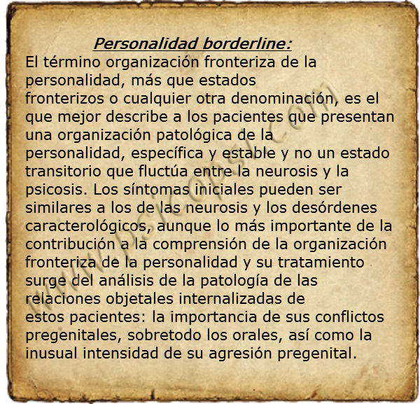 Frases Psy: Personalidad Bordeline