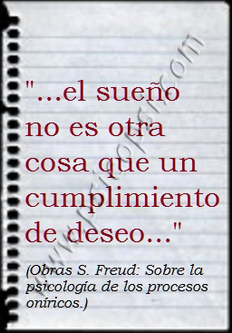 Frases Psy: El sueño (S. Freud)