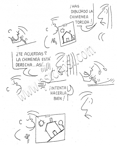 Historietas psy: dibujo infantil