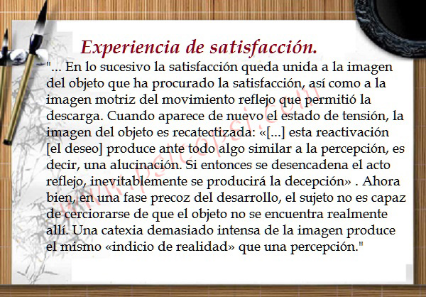 Frases Psi: Experiencia de satisfacción