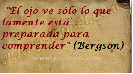 Frases Psi: Bergson