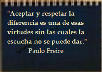 Frases Psi, Freire, Diferencia