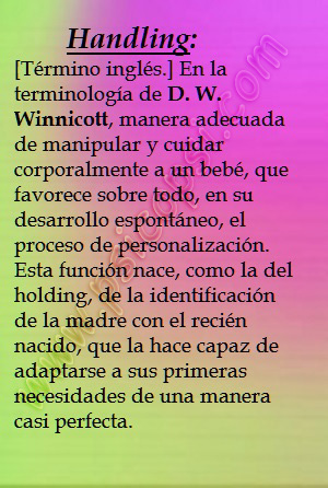 Frases Psi, diccionario, Handling