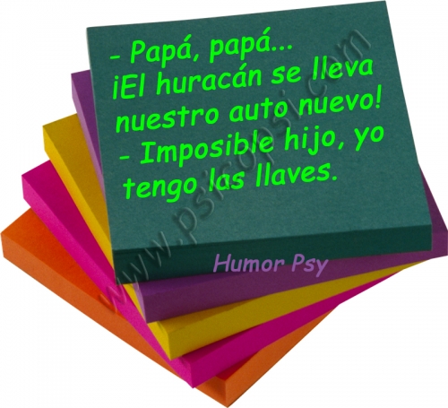 Humor Psy: Auto- papá