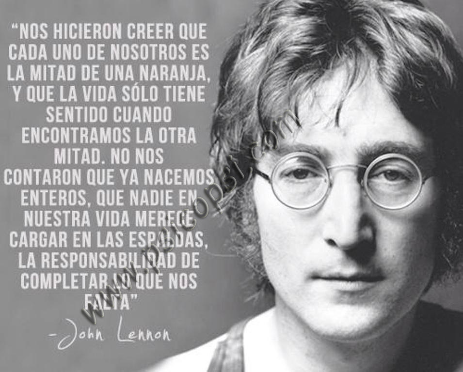 Frases Psy: "Nos hicieron creer..." (J. Lennon)