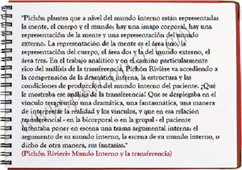 Frases Psy: Mundo interno (P. Rivière)