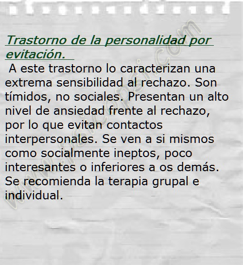 Frases Psy: trastorno de la personalidad por evitación - Psicopsi