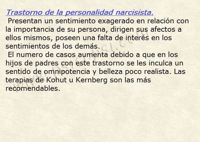 Frases Psy: Trastorno de personalidad narcisista