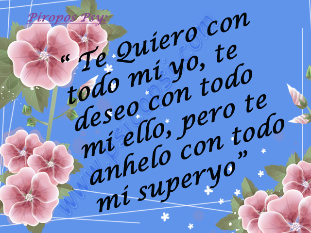 Piropos Psy: Ello - Yo - Superyó