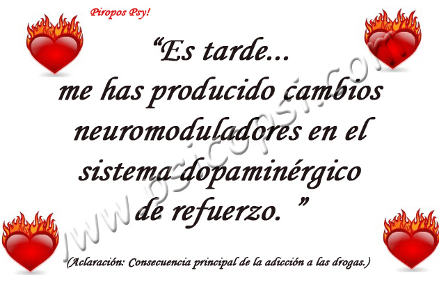 Piropos Psy: sistema dopaminérgico