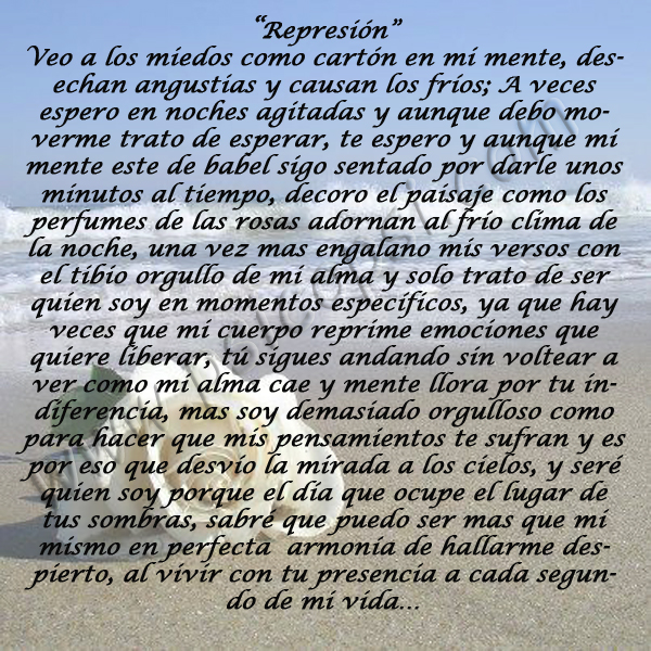 poemas psy: la represión