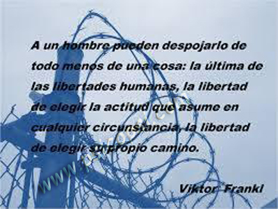 Frases Psy: Camino (V. Frankl)