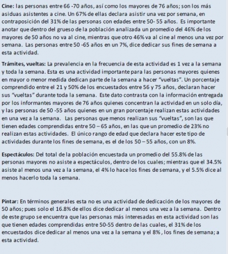 Análisis de actividades, recuadro 2-3