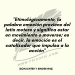 Etimología de la palabra Emoción